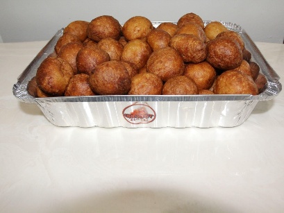 Full catering tray of Beignet