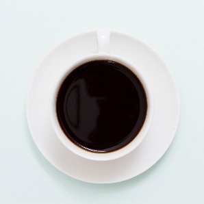 Freshly brewed UndaPot coffee viewed from above